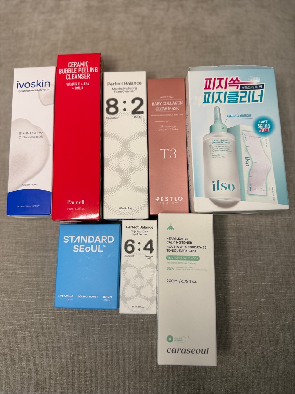 K-Beauty Skincare Bundle – Toners, Cleansers, Serums & Masks (8 Items)